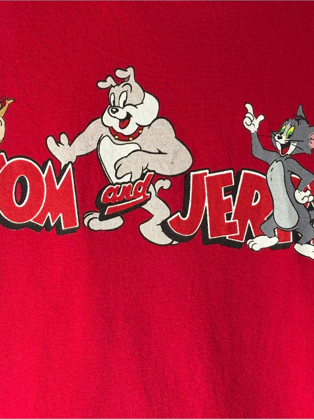 Official Tom and Jerry Spike the Bulldog Graphic T-Shirt Size 4T Nostalgic Retro - Picture 3 of 8